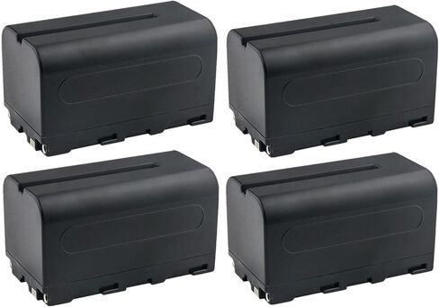 Kastar NP-F750 / NP-F770 Battery 3-Pack Replacement for Blackmagic Design Video Assist 7" 12G-SDI/HDMI HDR Recording Monitor, Blackmagic Design Video Assist 3G-SDI/HDMI 7" Recorder/Monitor in Kuwait