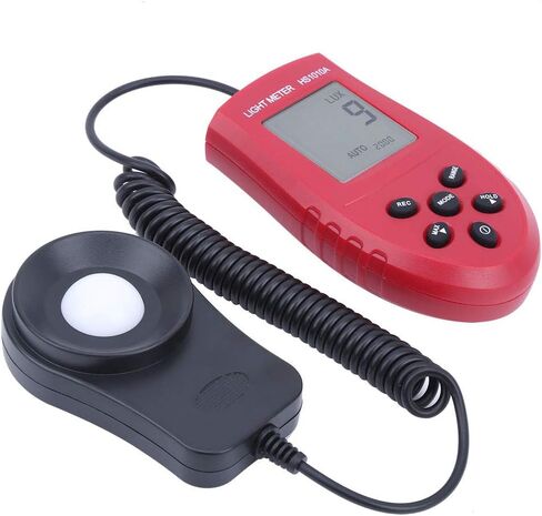 مقياس الضوء الرقمي EVTSCAN عالي الدقة، مقياس ضوئي محمول بمدى تلقائي HS1010A in Kuwait