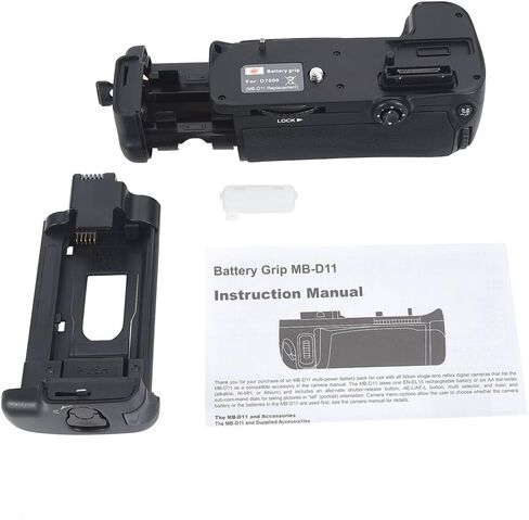 DSTE Replacement for Pro MB-D11 Vertical Battery Grip Compatible Nikon D7000 DSLR Digital Camera as EN-EL15 in Saudi Arabia