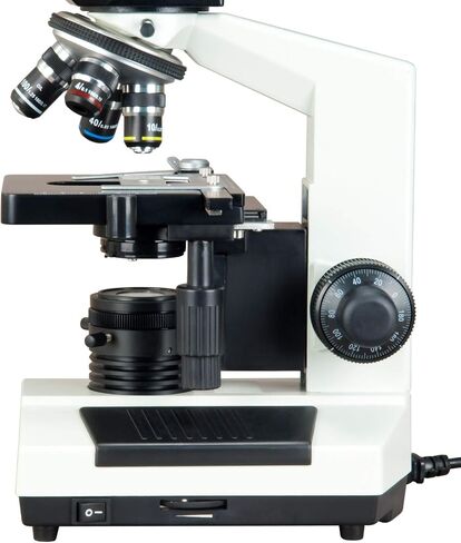 OMAX 40X-1600X Compound Binocular Biological Microscope with Kohler Illumination in Saudi Arabia