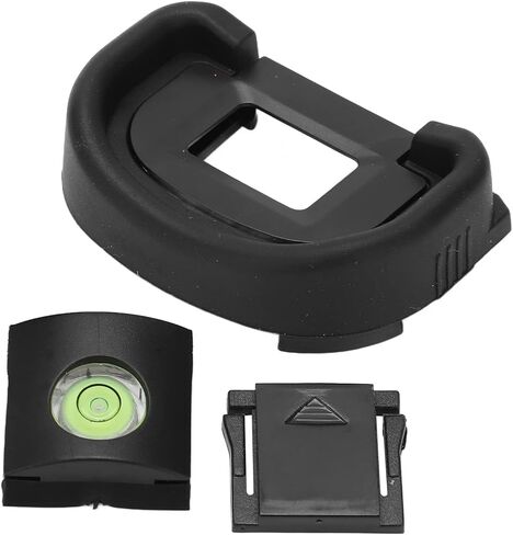 Zyyini Camera Eyecup for Canon, EC-II Camera Eyecup Eyepiece Viewfinder Protector Replacement, with Camera Hot Shoe Level and Cover,for EOS-1V/1Ds Mark II/1D Mark II N/1D Mark II/1DS/1D Cameras in Kuwait