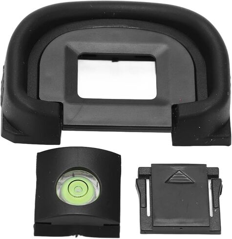 Zyyini Camera Eyecup for Canon, EC-II Camera Eyecup Eyepiece Viewfinder Protector Replacement, with Camera Hot Shoe Level and Cover,for EOS-1V/1Ds Mark II/1D Mark II N/1D Mark II/1DS/1D Cameras in Kuwait