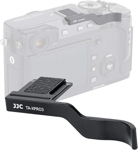 JJC TA-Q2 Thumbs Up Grip for Leica Q2 Camera, Leica Q2 Thumb Grip, Made of Premium Anodized Aluminium Alloy, Silicone Pad, Hot Shoe Grip for Leica Q2, Weight 5G, Size 62x126x212.9mm in Saudi Arabia