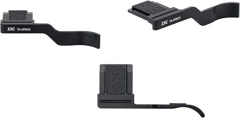 JJC TA-Q2 Thumbs Up Grip for Leica Q2 Camera, Leica Q2 Thumb Grip, Made of Premium Anodized Aluminium Alloy, Silicone Pad, Hot Shoe Grip for Leica Q2, Weight 5G, Size 62x126x212.9mm in Saudi Arabia