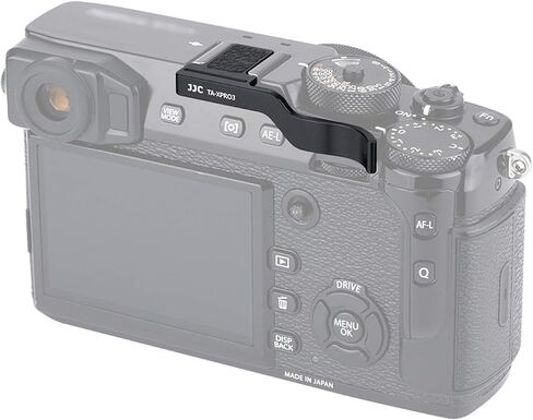 JJC TA-Q2 Thumbs Up Grip for Leica Q2 Camera, Leica Q2 Thumb Grip, Made of Premium Anodized Aluminium Alloy, Silicone Pad, Hot Shoe Grip for Leica Q2, Weight 5G, Size 62x126x212.9mm in Saudi Arabia