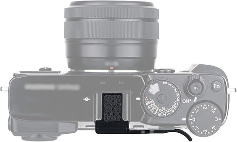 JJC TA-Q2 Thumbs Up Grip for Leica Q2 Camera, Leica Q2 Thumb Grip, Made of Premium Anodized Aluminium Alloy, Silicone Pad, Hot Shoe Grip for Leica Q2, Weight 5G, Size 62x126x212.9mm in Saudi Arabia