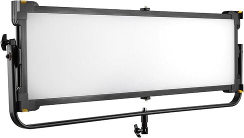 Ikan Lyra Bi-Color 3200K-5600K Soft Panel (1) Studio & Field LED Light with DMX Control, Includes Barn Doors, Bi-Color Adjustable (LBX5) in Saudi Arabia