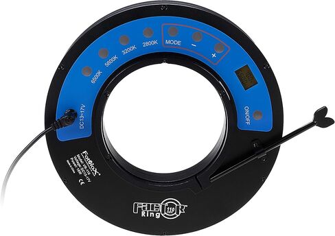 Fotodiox Pro Factor Ring110-110mm Ring Light Module Kit for Broadcasters & Videographers; 110 mm Lens Attached Ringlight w/D-Tap Power Cable in Kuwait