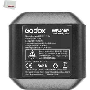 GODOX WB400P AD400Pro 21.6V/2600mAh Lithium-ion Battery Pack for GODOX AD400Pro Outdoor Flash Strobe Light in Saudi Arabia