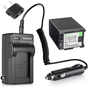 Kastar Battery 1-Pack and Charger for Canon BP-828 BP-820 VIXIA GX10 XF400 XF405 HFG30 HFG40 HF G50 HF G60 HFM32 HFM40 HFM400 HF20 HF21 HF200 HG20 HG21 XA10 XA20 XA25 XA30 XA35 XA40 XA45 XA50 XA55 in Kuwait