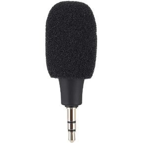 Wendry Mini Microphone,Portable Condenser Microphone High Sensitivity Low Noise Recording Microphone 3.5mm Jack for PC/Tablet/Voice Recorder//Camera etc in Kuwait
