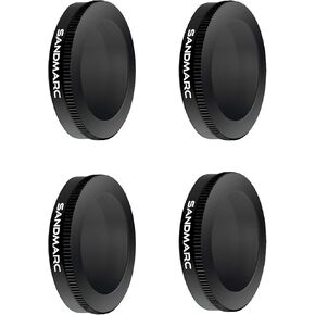 مرشحات SANDMARC Pro لـ DJI Mavic 2 Zoom - ND4/PL, ND8/PL, ND16/PL, ND32/PL (4 حزم) in Kuwait