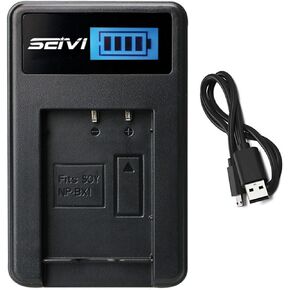 Battery Charger for Sony Cyber-Shot DSC-HX50, DSC-HX60, DSC-HX80 Digital Camera in Saudi Arabia