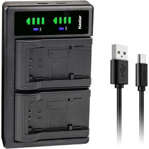 Kastar 1-Pack Battery and LTD2 USB Charger Replacement for JVC Everio GZ-HM65, Everio GZ-HM300 GZ-HM300BU GZ-HM300BUS GZ-HM300SEK GZ-HM300SEU GZ-HM300U, Everio GZ-HM310, Everio GZ-HM320 GZ-HM320BUS in Saudi Arabia
