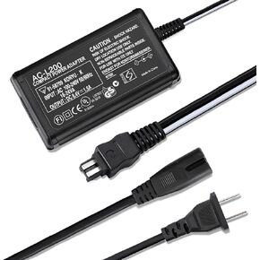 Camulti AC-L200 Power Supply Charger Adapter for Sony Handycam Camera Camcorder,8.4V 1.5A, DCR-SX60,SX65,SX83,SX85,SR45,SR46,SR47,SR68,HC90,PC1000,DVD805E,DCR-HR,DCR-HC,DCR-PC,DCR-DVD,DCR-IP Series in Kuwait