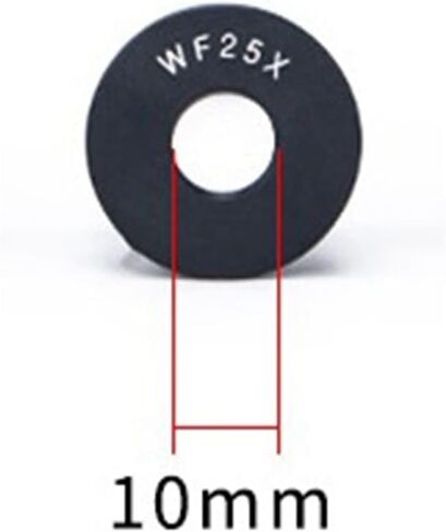 Microscope Accessories Kit WF25X Biological Microscope Eyepiece Microscope Slides in Saudi Arabia