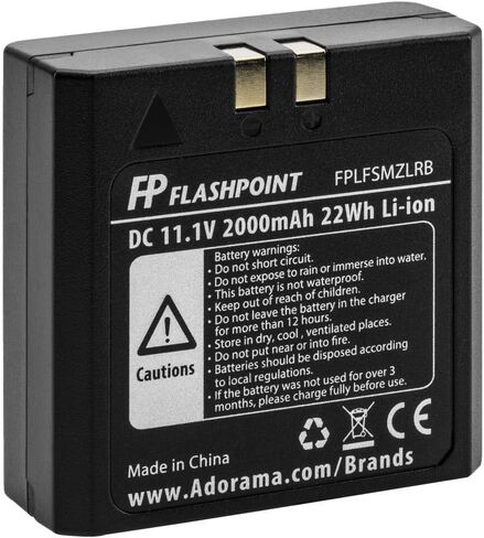 Battery for The Zoom Li-on Flash (VB-18) in Saudi Arabia