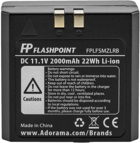 Battery for The Zoom Li-on Flash (VB-18) in Saudi Arabia