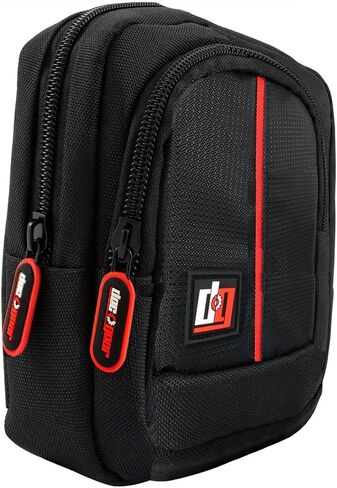 كاميرا Minolta MND20-S بدقة 44 ميجابكسل 2.7K فائقة الدقة رقمية، حزمة فضية مع بطاقة ذاكرة Lexar 32G BUHS-I SDHC، وحقيبة كاميرا Deco Photo Point and Shoot وقطعة قماش للتنظيف من الألياف الدقيقة من Deco in Kuwait