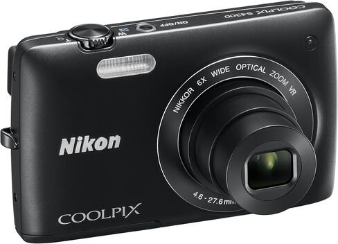 Nikon COOLPIX S4300 16 MP Digital Camera with 6x Zoom NIKKOR Glass Lens and 3-inch Touchscreen LCD (Plum) in Kuwait