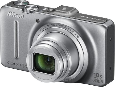 كاميرا Nikon Coolpix S9300 الرقمية بدقة 16.0 ميجابكسل - أسود (توقف إنتاجها من قبل الشركة المصنعة) in Saudi Arabia
