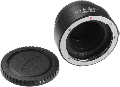 Fotga 25mm Metal AF Auto Focus Macro Extension Tube for Canon EOS EF EF-S Mount 1D/1Ds, Mark II, III, IV, X, C, 5D, 5D Mark II/III 7D,10D,20D,30D,40D,50D,60D,60Da,Rebel XT, XTI, XS, XSI T1 Dslr Camera in Saudi Arabia