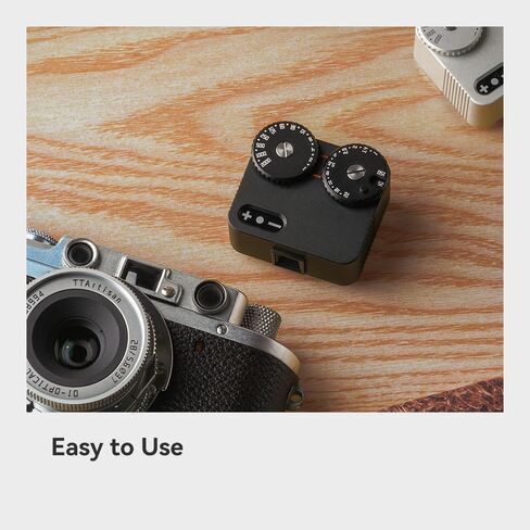 TTartisan Light Meter II, Real-time Metering Tool, Two Dial to Adjust ISO, Aperture and Shutter Speed, Compatible with older Leicas and Similar Rangefinder Cameras in Saudi Arabia