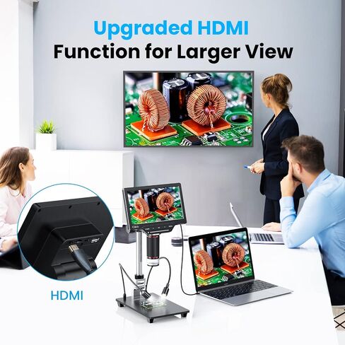 مجهر رقمي Elikliv EDM201 Pro HDMI مع مجهر Elikliv EDM201 Max HDMI للعملة المعدنية in Kuwait