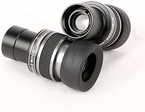 Microscope Accessories Kit 7.5-22.5mm Zoom Professional Telescope Eyepiece Metal Accessories Microscope Slides in Kuwait