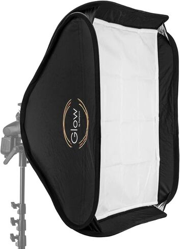 Glow 31 x 31 Quick Softbox for Shoe Mount Flash Bracket (80x80 سم) in Kuwait