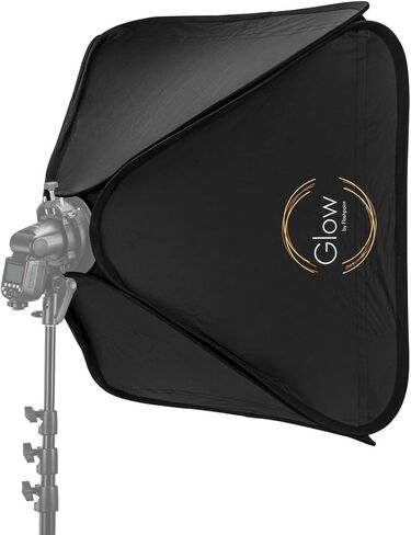 Glow 31 x 31 Quick Softbox for Shoe Mount Flash Bracket (80x80 سم) in Kuwait
