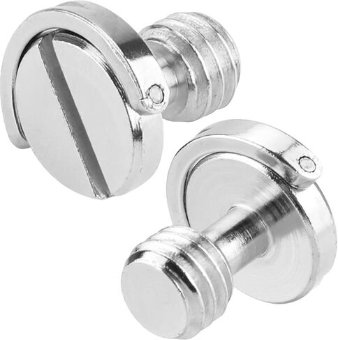 D Shaft D-Ring 1/4" Tripod Screw QR Plate Screw Mounting Camera Screw.-2 pcs. in Saudi Arabia