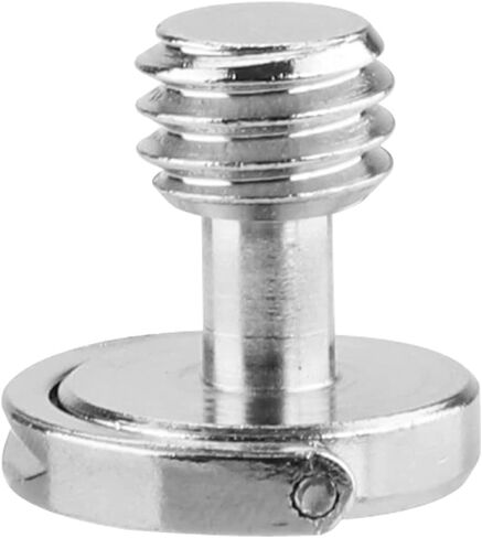 D Shaft D-Ring 1/4" Tripod Screw QR Plate Screw Mounting Camera Screw.-2 pcs. in Saudi Arabia