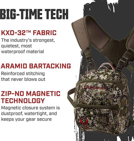 حقيبة Badlands Bino X Binocular وRangefinder مع حزام، متوافق مع الترطيب in Kuwait