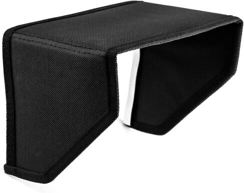 واقي الشمس QWORK LCD فيديو شاشة، 7 بوصة تغطية جميع الجوانب مظلة الشمس in Kuwait