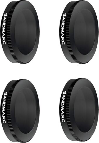 مرشحات SANDMARC Pro لـ DJI Mavic 2 Zoom - ND4/PL, ND8/PL, ND16/PL, ND32/PL (4 حزم) in Kuwait