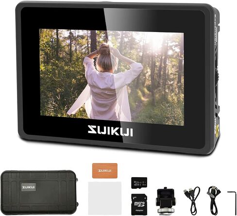 SUIKUI RH35 Unlimited Recording Camera Monitor 1080P 30FPS Capture and Photographic Stream Video Screens from HDMI in Saudi Arabia