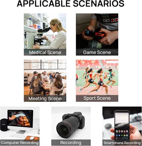 SUIKUI RH35 Unlimited Recording Camera Monitor 1080P 30FPS Capture and Photographic Stream Video Screens from HDMI in Saudi Arabia