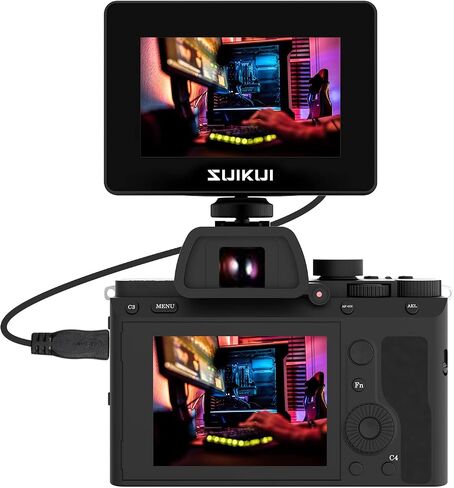 SUIKUI RH35 Unlimited Recording Camera Monitor 1080P 30FPS Capture and Photographic Stream Video Screens from HDMI in Saudi Arabia