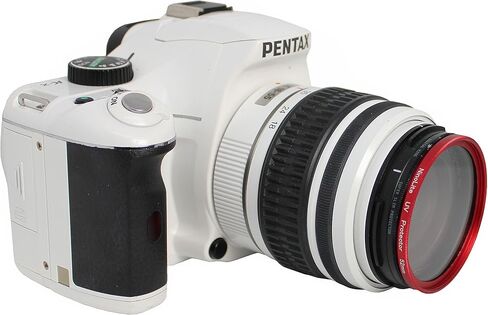 NinoLite UV Filter 52mm Blue Frame Camera Lens Protection Structure Allows Lens Cap to Mount Over Filter in Saudi Arabia