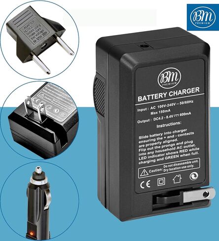 NPFV70 Battery & Charger Kit for Sony DCR-SX63 DCR-SX65 DCR-SX83 DCR-SX85 Handycam Camcorder - Includes Qty 2 NP-FV70 Batteries + AC/DC Battery Charger in Kuwait