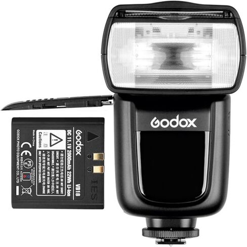 GODOX VB18 11.1V 2000mAh Rechargeable Lithium-ion Li-ion Battery Pack V850 V850II V860 V860II-C V860II-N V860II-S V860II-F V860II-O On Camera Flash Speedlight (VB18 Battery, Improved) in Kuwait