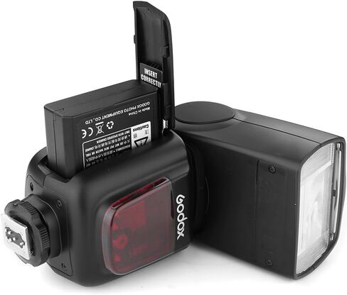 GODOX VB18 Powerful Convenient Li-ion Battery VING V850II V860II Camera Flash Speedlite and TUYUNG Cleaning Cloth in Saudi Arabia