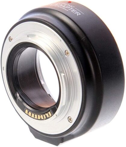 FocusFoto Auto Focus AF، محول عدسة تلقائية إلكترونية، لعدسات Canon EF EF-S إلى Canon EOS M EF-M Mount Mirrorless Camera Body M1 M2 M3 M5 M6 M10 M50 M100 M200، M50 Mark II، M6 Mark II in Saudi Arabia