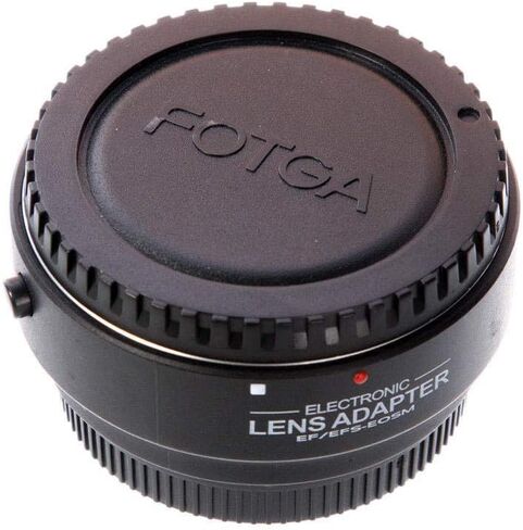 FocusFoto Auto Focus AF، محول عدسة تلقائية إلكترونية، لعدسات Canon EF EF-S إلى Canon EOS M EF-M Mount Mirrorless Camera Body M1 M2 M3 M5 M6 M10 M50 M100 M200، M50 Mark II، M6 Mark II in Saudi Arabia