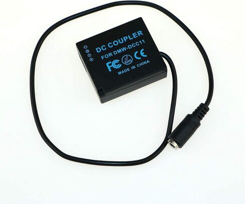 Glorich DMW-DCC11 Replacement AC Power Adapter Kit Compatible with Digital Cameras Panasonic Lumix DMC-GF3,DMC-GF5,DMC-GF6,DMC-GX7,DMC-LX100,ZS110,DMC-GX80,DMC-GX85,DMC-S6 in Saudi Arabia