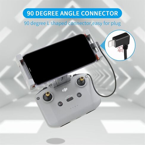 USB-C Data Line Remote Controller Cable for RC-N1 Controller, Phone Tablet Data Cable with Port Type-C for DJI Controller RC N1 (Use for i-OS Connector) in Saudi Arabia