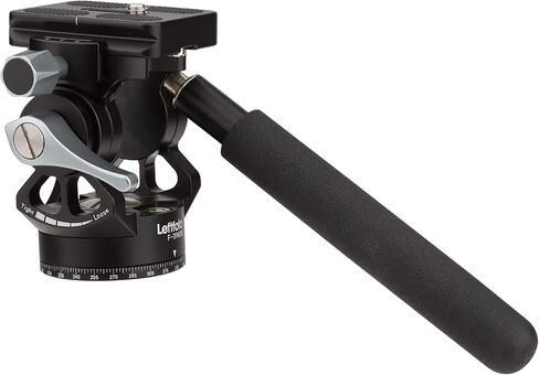 LEFTFOTO Video Tripod Fluid Head with Arca Plate,Lightweight Panorama Base Head for DJI RS2/3 Gimbals Compact Video Cameras and DSLR in Saudi Arabia