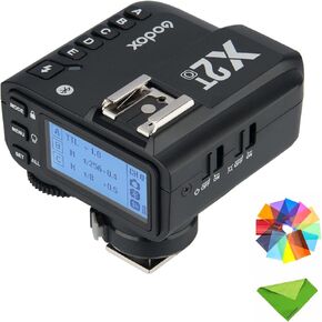 Godox X2T-O TTL Wireless Flash Trigger for Olympus, 1/8000s HSS Bluetooth Connection Supports App Controller, TCM Function, 5 Separate Group Buttons, Hotshoe Locking, AF Assist Light in Saudi Arabia