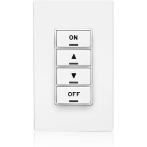 Leviton PLVSW-4LW WH 4-BTN PROVOLT لوحة المفاتيح ON-Off CTRLER in Kuwait